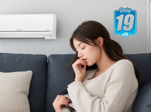 三菱電機空調讓您四月盡享「春眠不覺曉」，靜音大師GT系列帶來好睡眠和優質空氣
